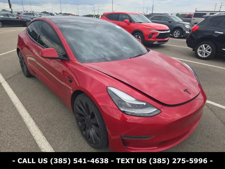 2022 Tesla Model 3 Performance Dual Motor All-Wheel Drive's photo