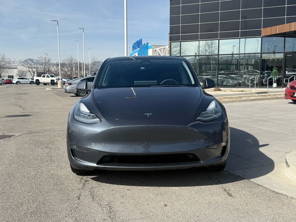 Used 2021 Tesla Model Y Long Range with VIN 5YJYGDEEXMF246040 for sale in Riverdale, UT
