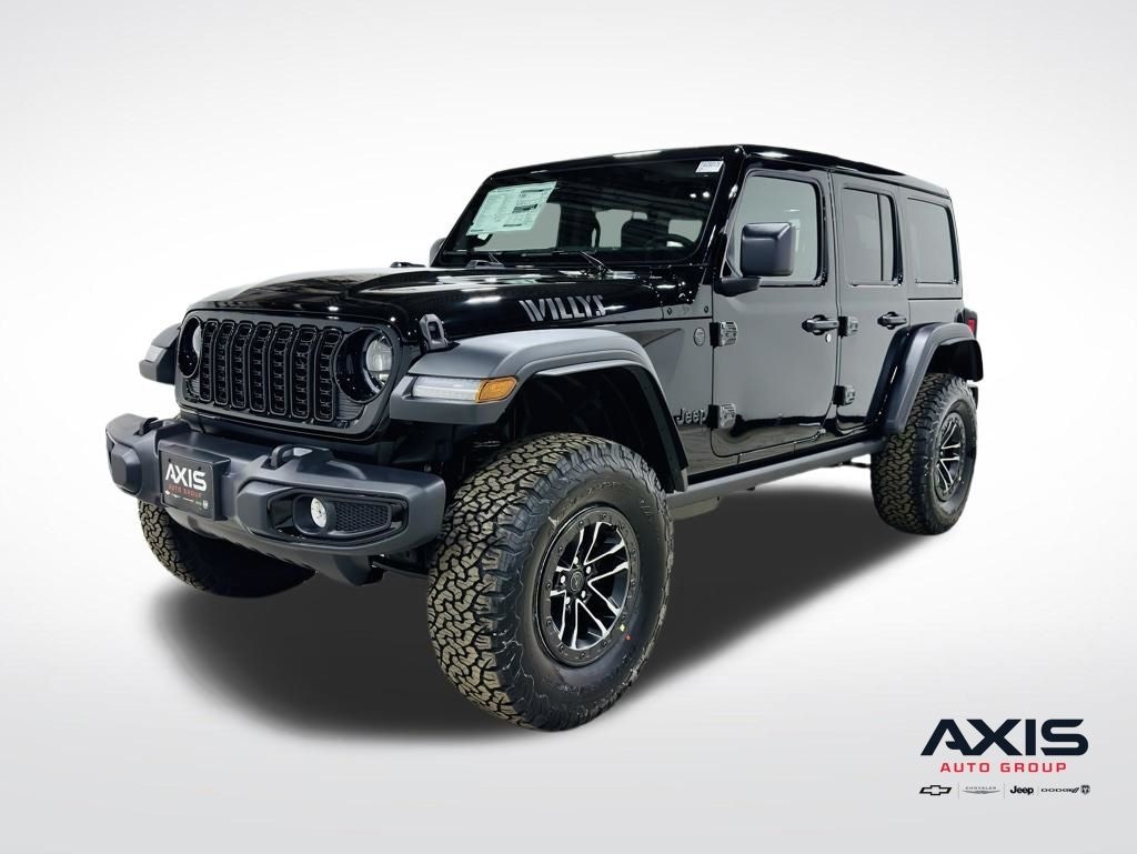 New 2026 Jeep Wrangler 4-DOOR WILLYS Sport Utility