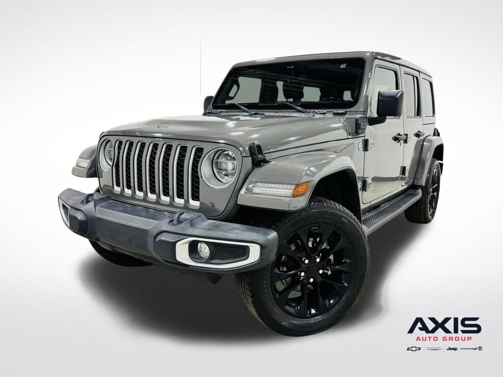 Used 2021 Jeep Wrangler Unlimited Sahara 4xe SUV