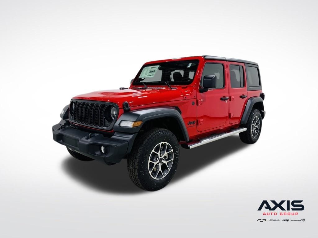 New 2026 Jeep Wrangler 4-DOOR SPORT S Sport Utility