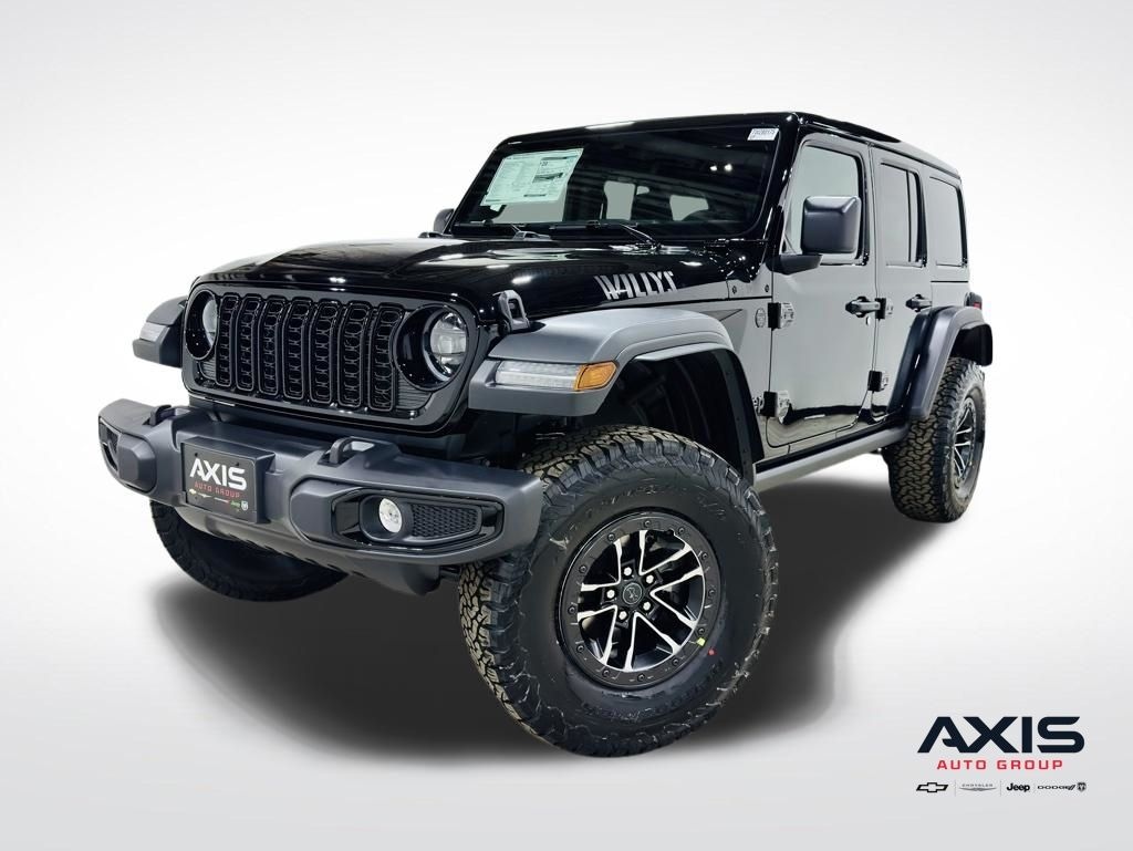 New 2026 Jeep Wrangler 4-DOOR WILLYS Sport Utility