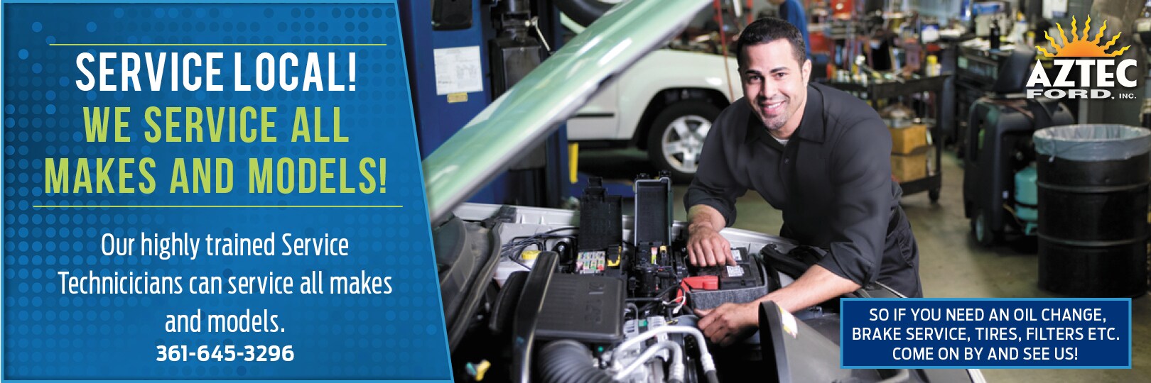 Aztec Ford Inc. Ford Dealership in Goliad TX