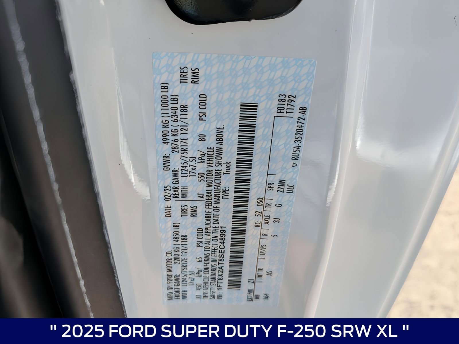2025 Ford F-250 Super Duty XL - Photo 32