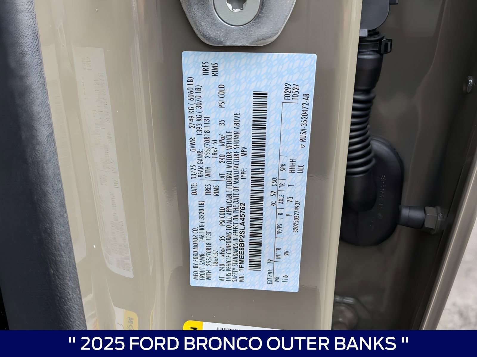 2025 Ford Bronco 4-Door Outer Banks - Photo 34