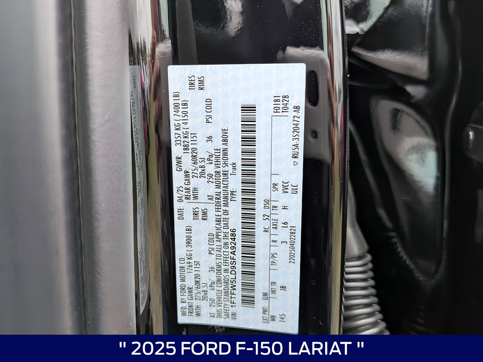 2025 Ford F-150 Lariat - Photo 35
