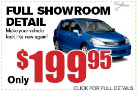 Full Showroom Detail