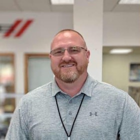 Staff member Clint Geiger from 8a0e566dbcfa