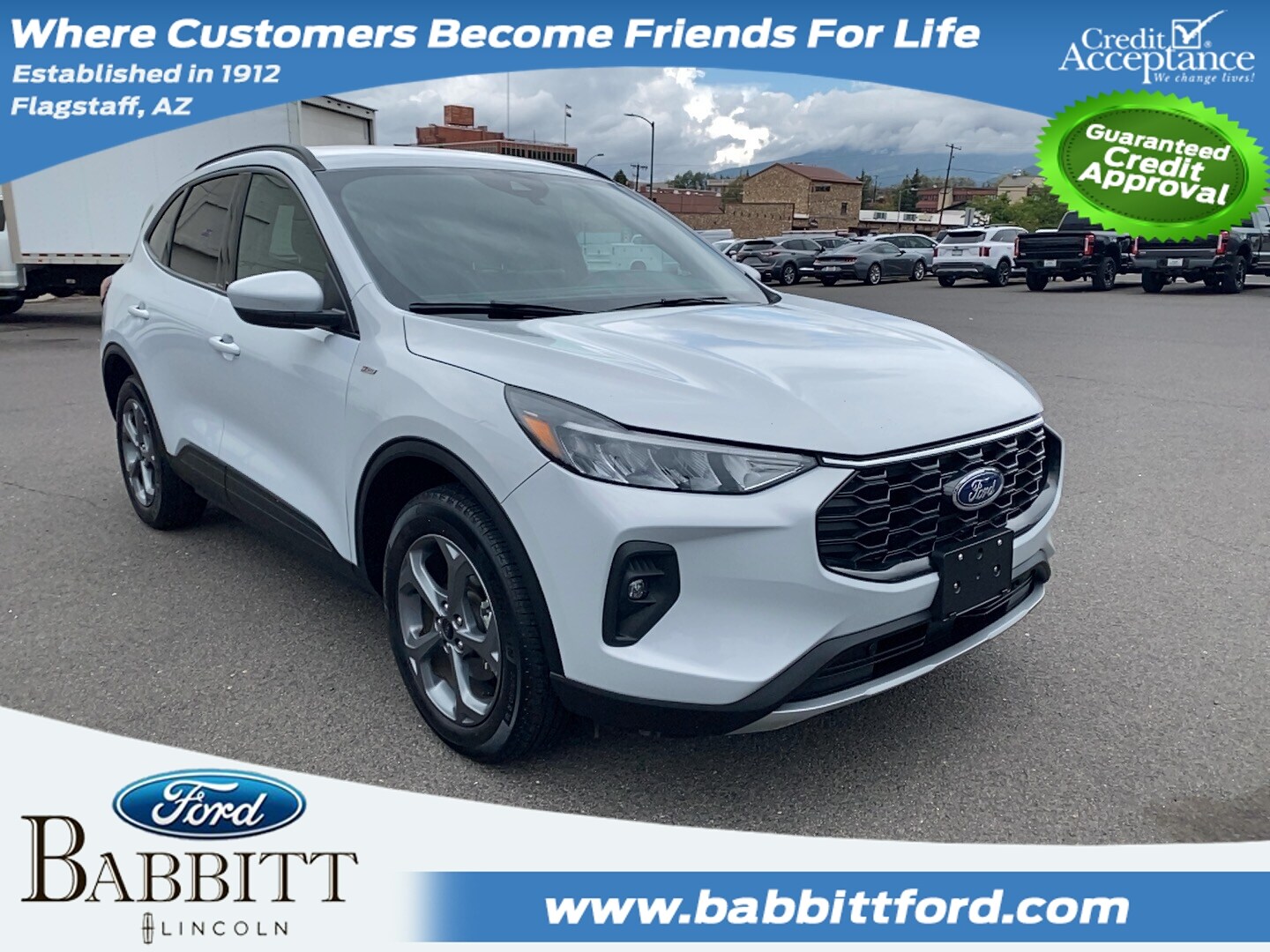 Silver Metallic 2025 Ford Escape SUV / Crossover All-Wheel Drive 8-Speed Automatic