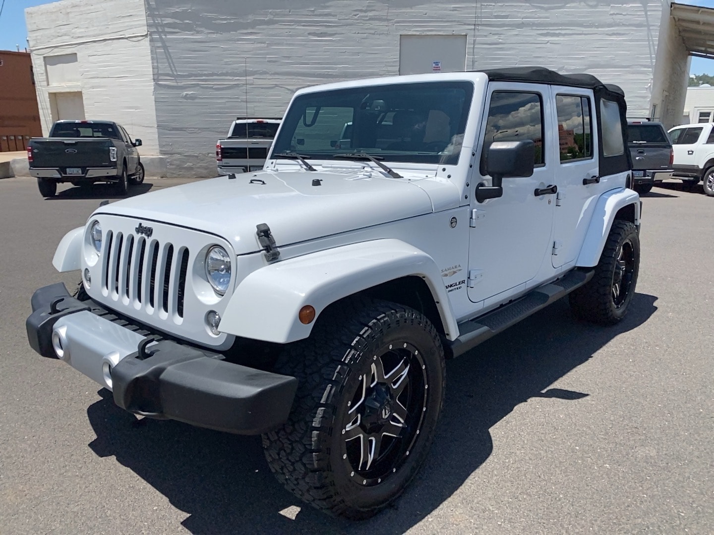 Used 2015 Jeep Wrangler Unlimited Sahara with VIN 1C4BJWEG0FL751945 for sale in Flagstaff, AZ