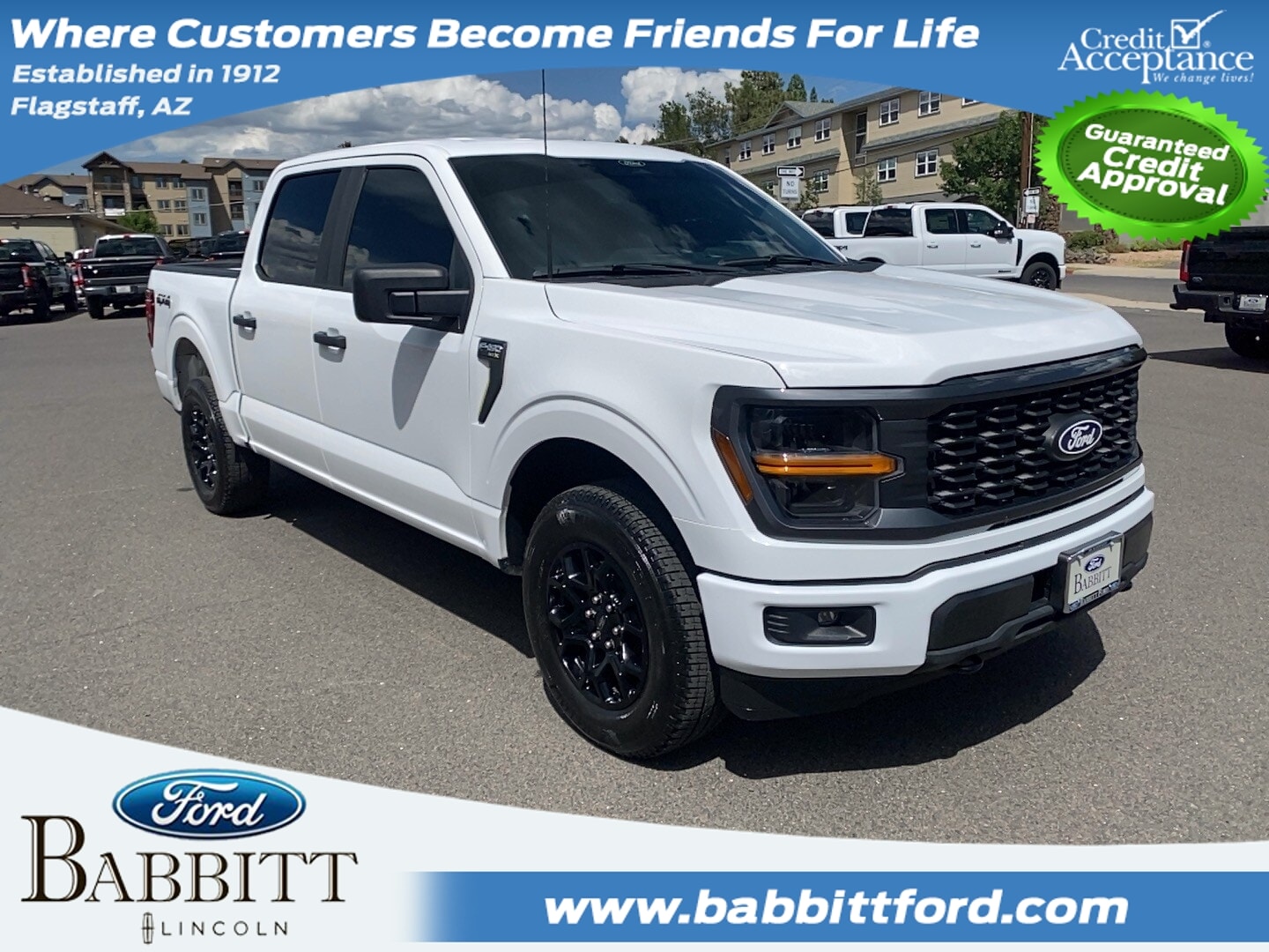 Oxford White 2024 Ford F-150 Pickup Truck Four-Wheel Drive Automatic