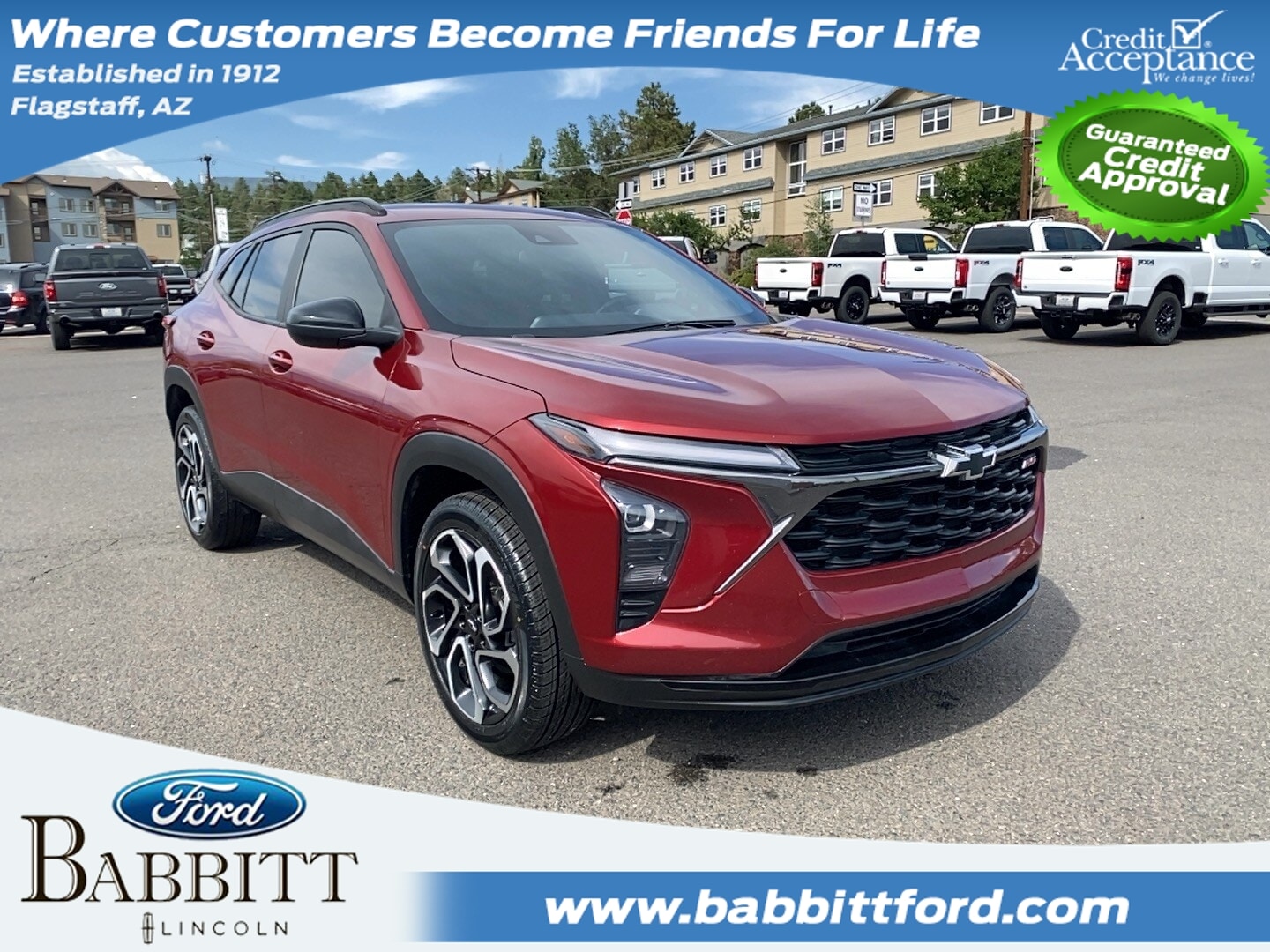 Red (Crimson Metallic) 2024 Chevrolet Trax SUV / Crossover Front-Wheel Drive 6-Speed Automatic
