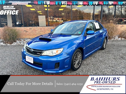 2012 Subaru Impreza Sedan WRX WRX Man WRX