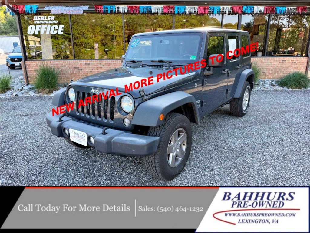 Used 2017 Jeep Wrangler Unlimited Sport Sport 4x4