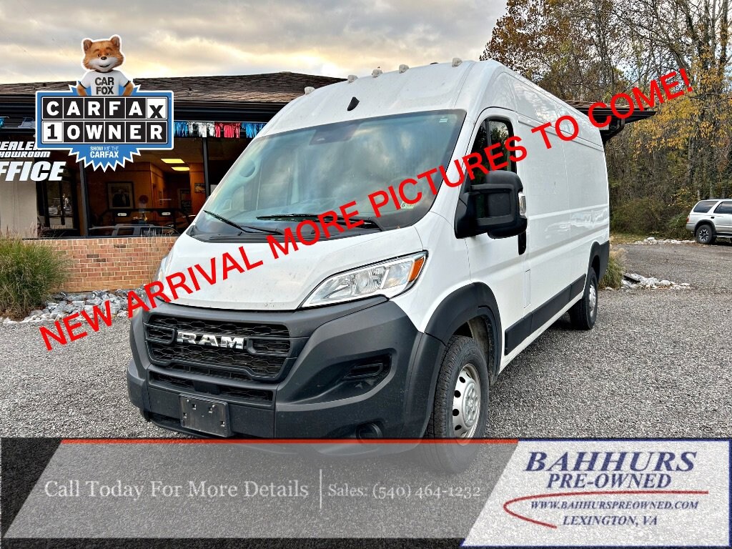 Used 2023 Ram Promaster Cargo Van High Roof 3500 High Roof 159 WB EXT