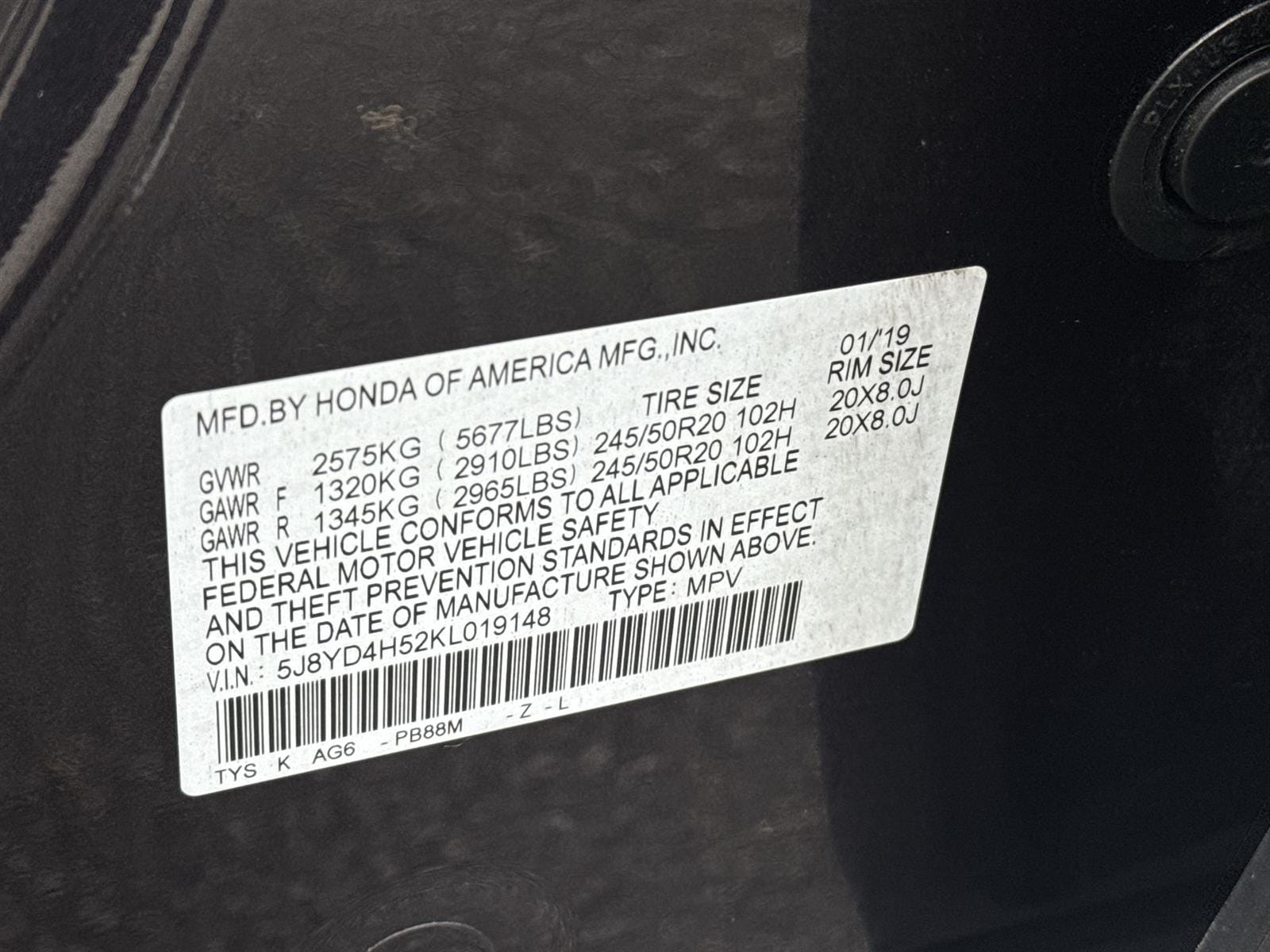 Thumbnail: 2019 Acura MDX - 32