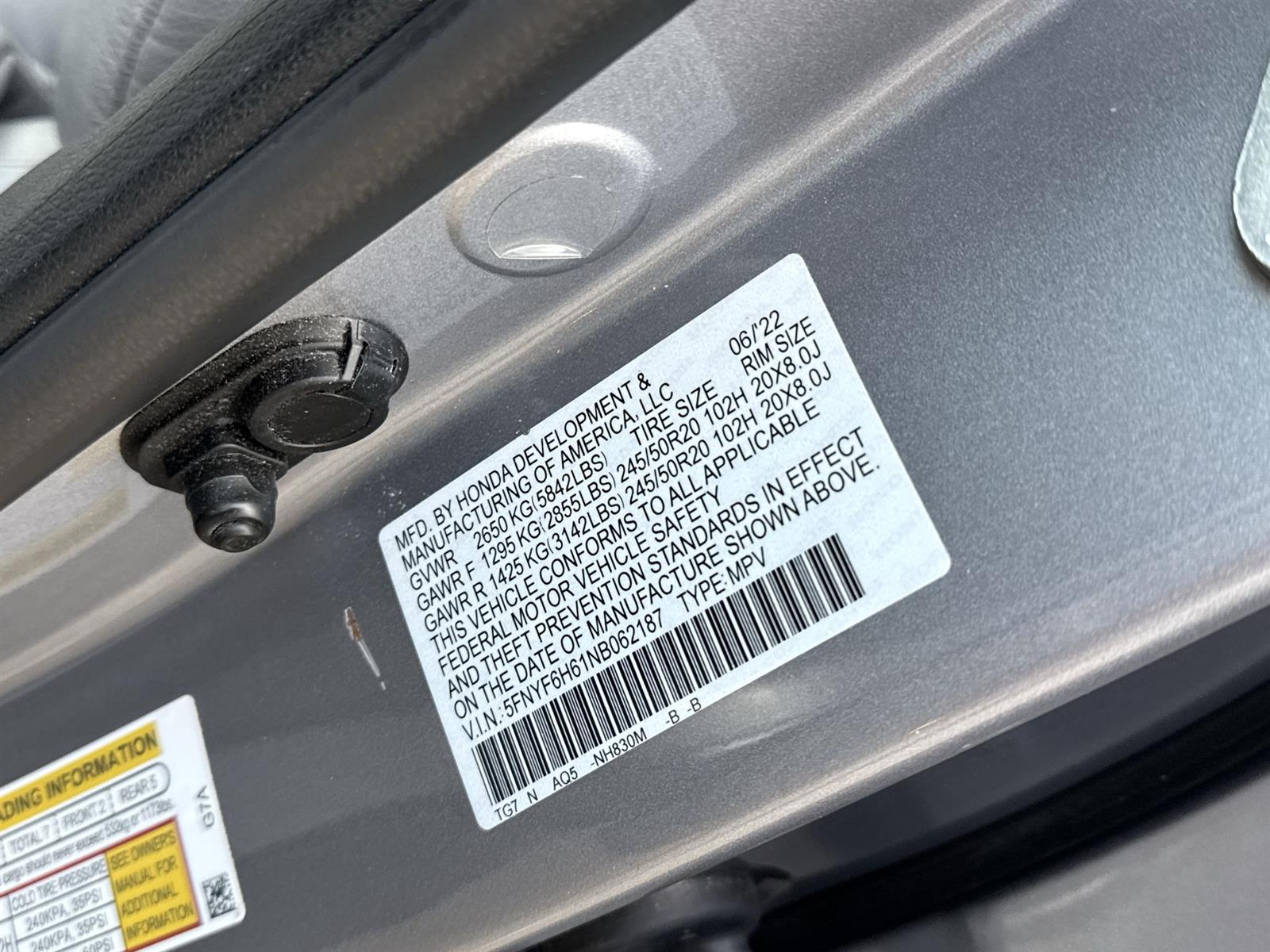 Thumbnail: 2022 Honda Pilot - 32