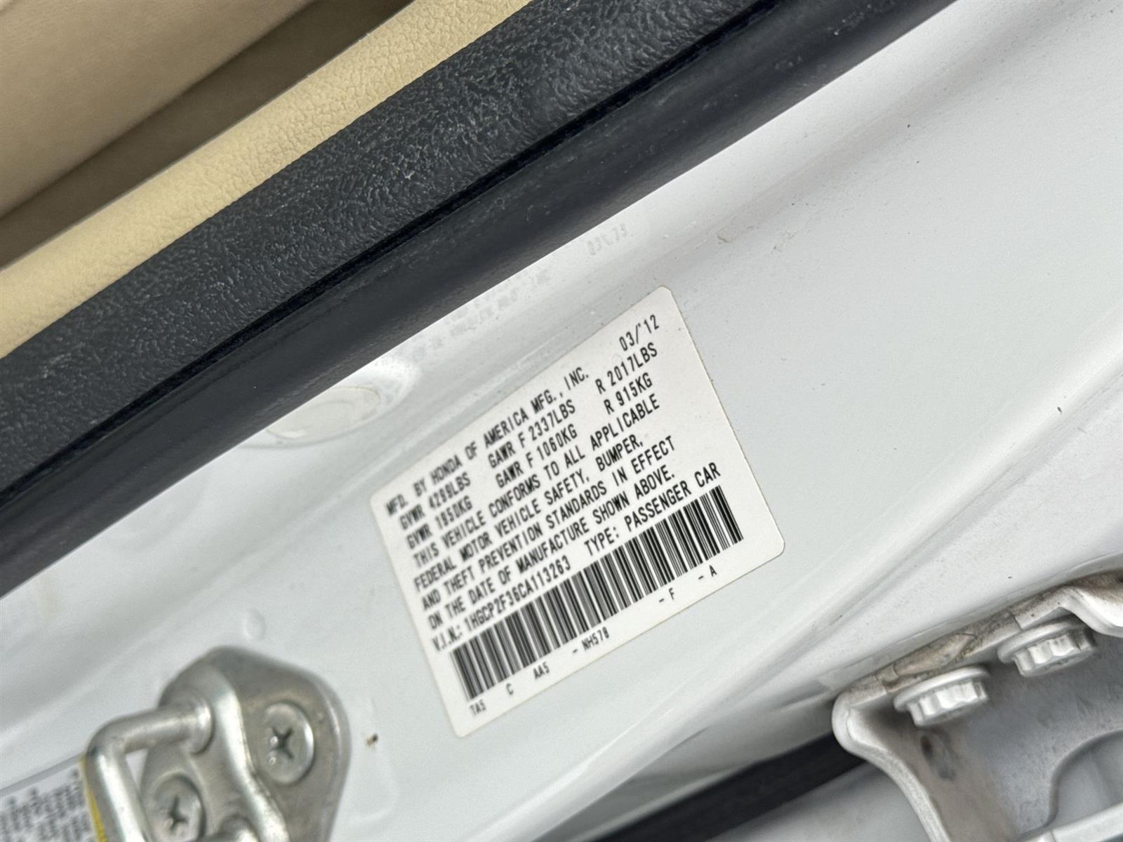 Thumbnail: 2012 Honda Accord - 30