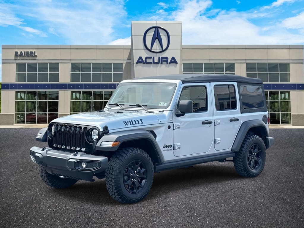 Used 2022 Jeep Wrangler Unlimited Willys Sport SUV