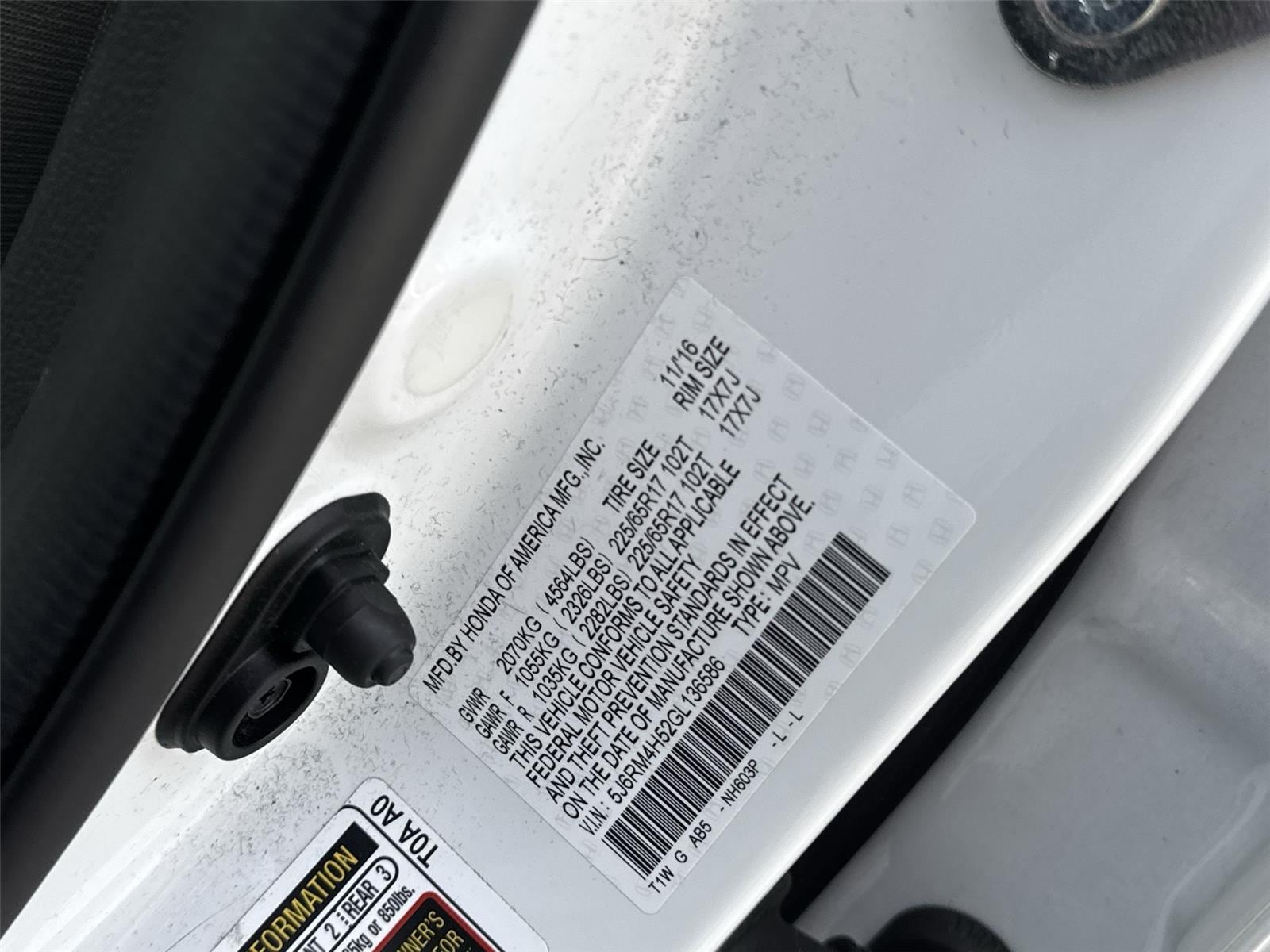 Thumbnail: 2016 Honda CR-V - 20