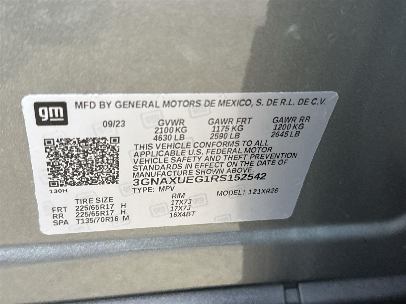 Thumbnail: 2024 Chevrolet Equinox - 32