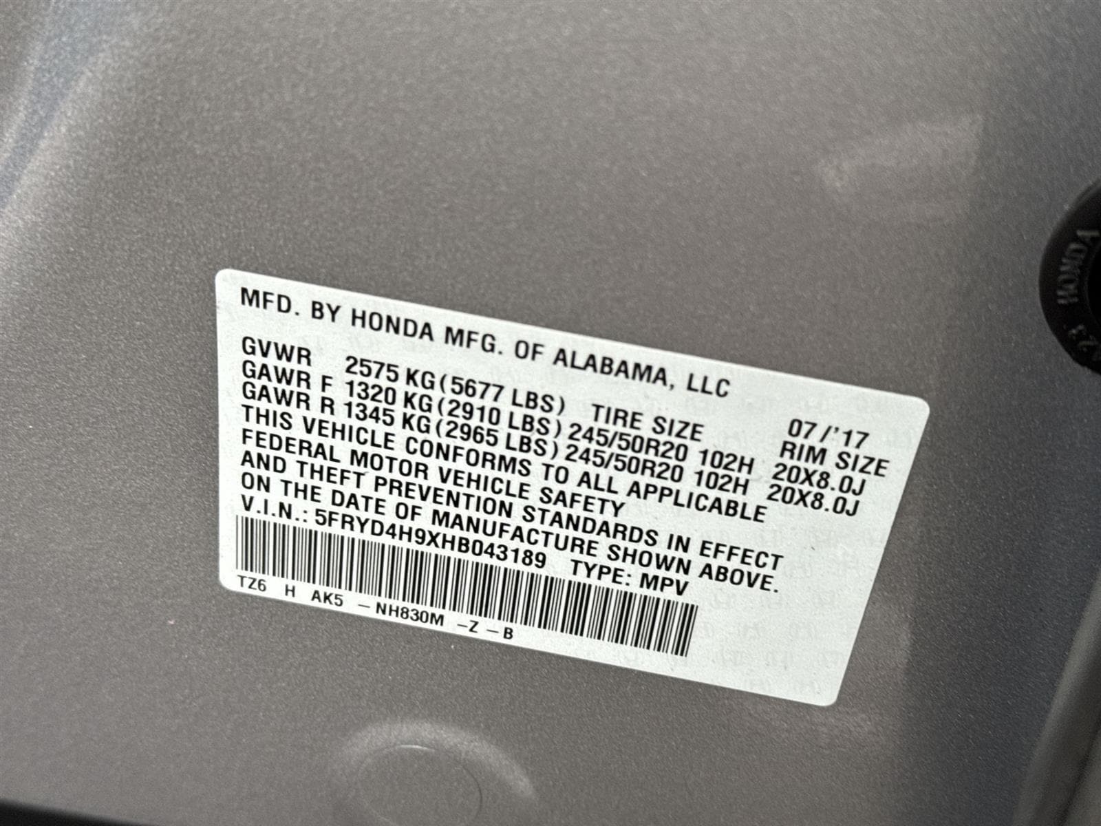 Thumbnail: 2017 Acura MDX - 33