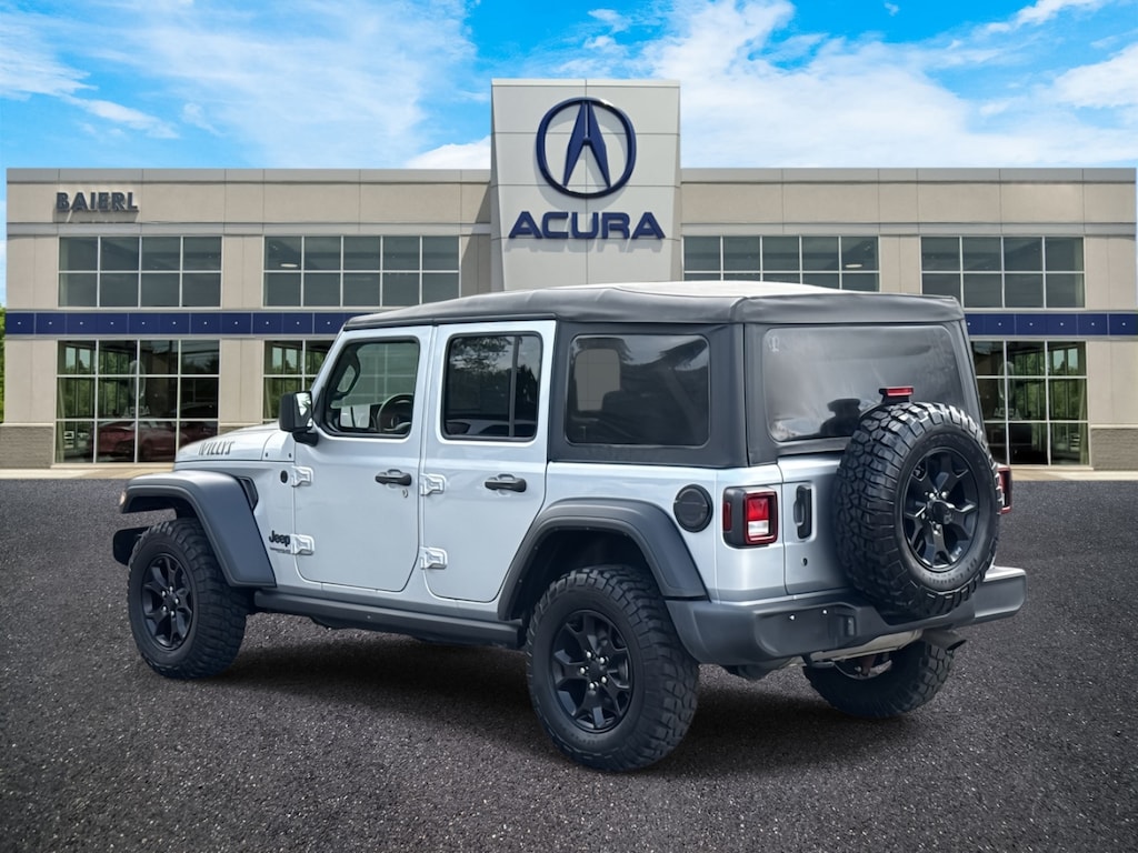 Used 2022 Jeep Wrangler Unlimited Willys Sport SUV