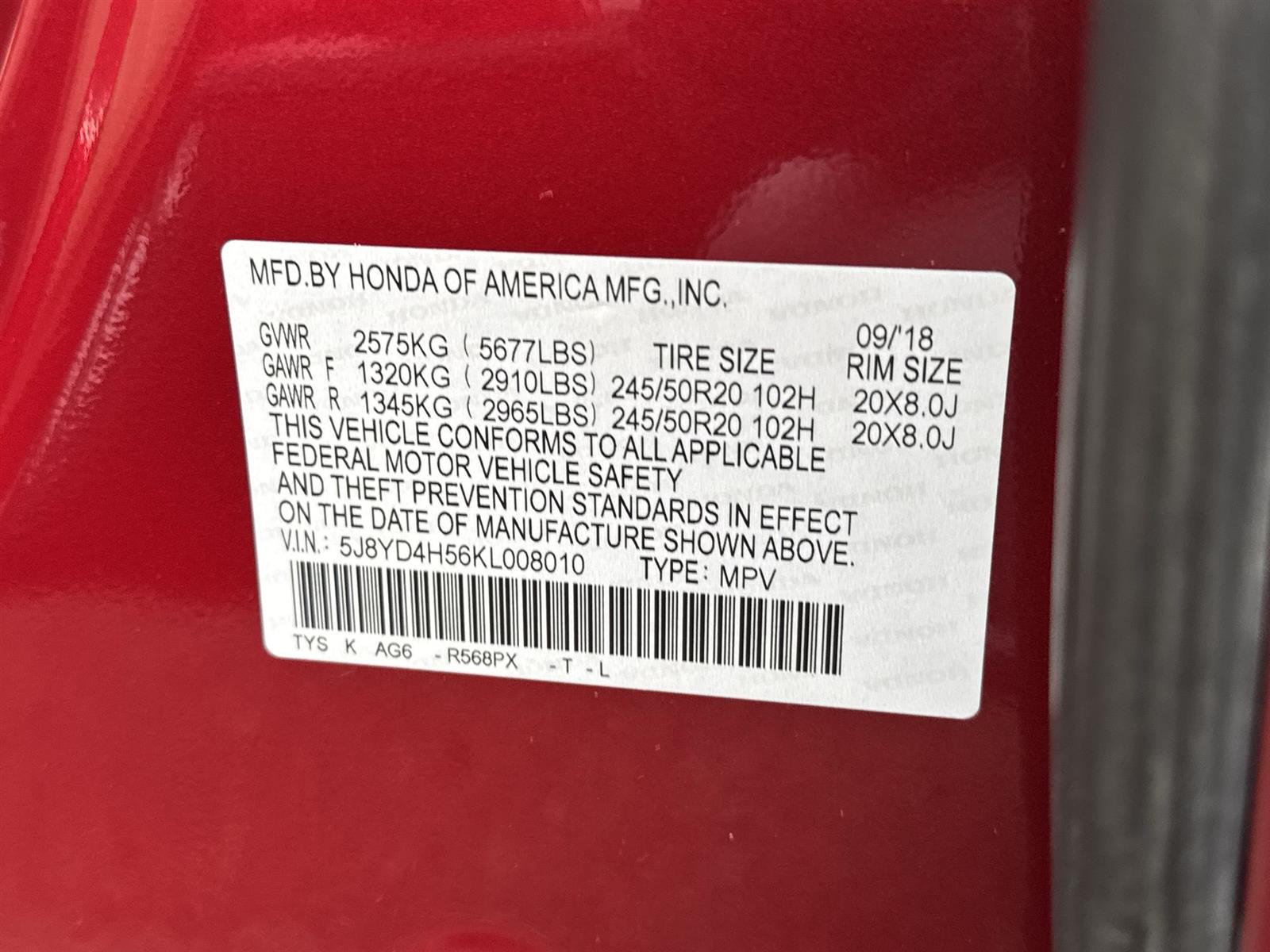 Thumbnail: 2019 Acura MDX - 33