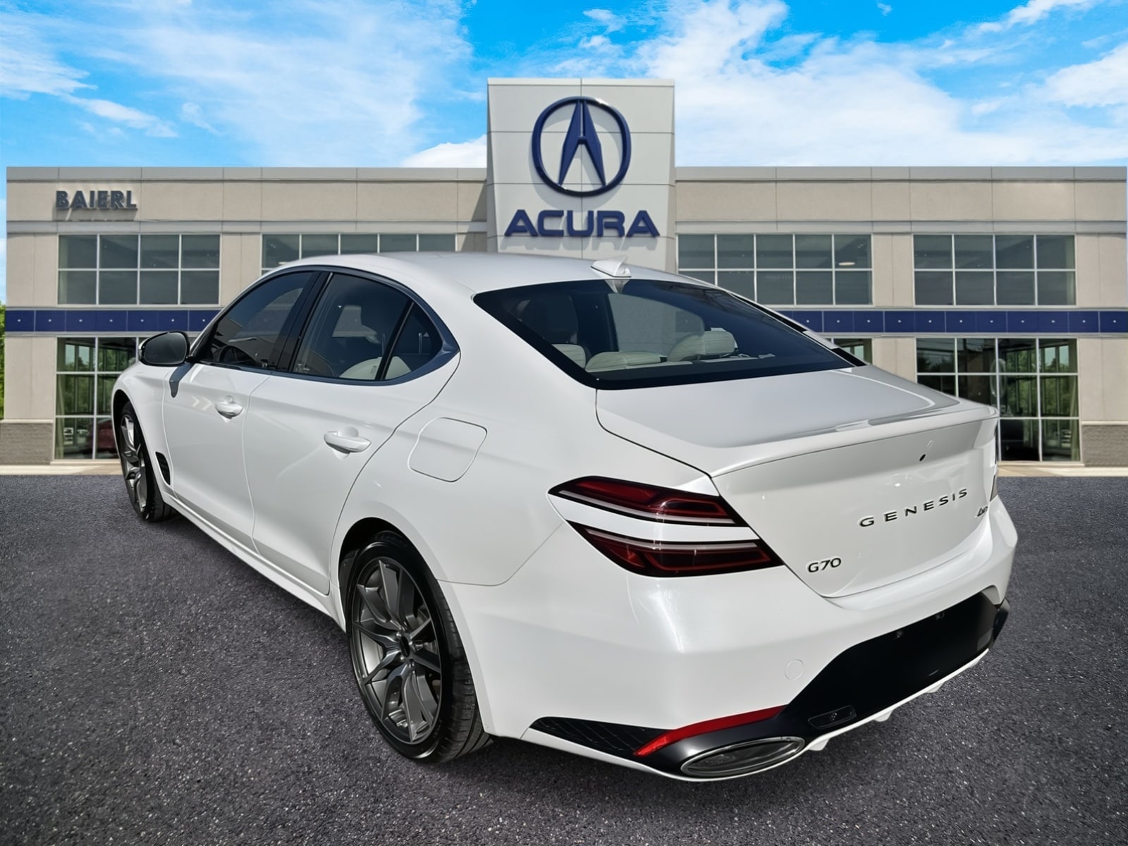 Used 2024 GENESIS G70 Standard with VIN KMTG34SC4RU143187 for sale in Wexford, PA