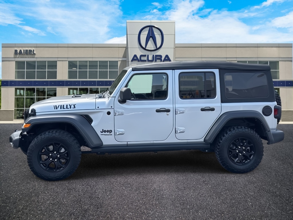 Used 2022 Jeep Wrangler Unlimited Willys Sport SUV