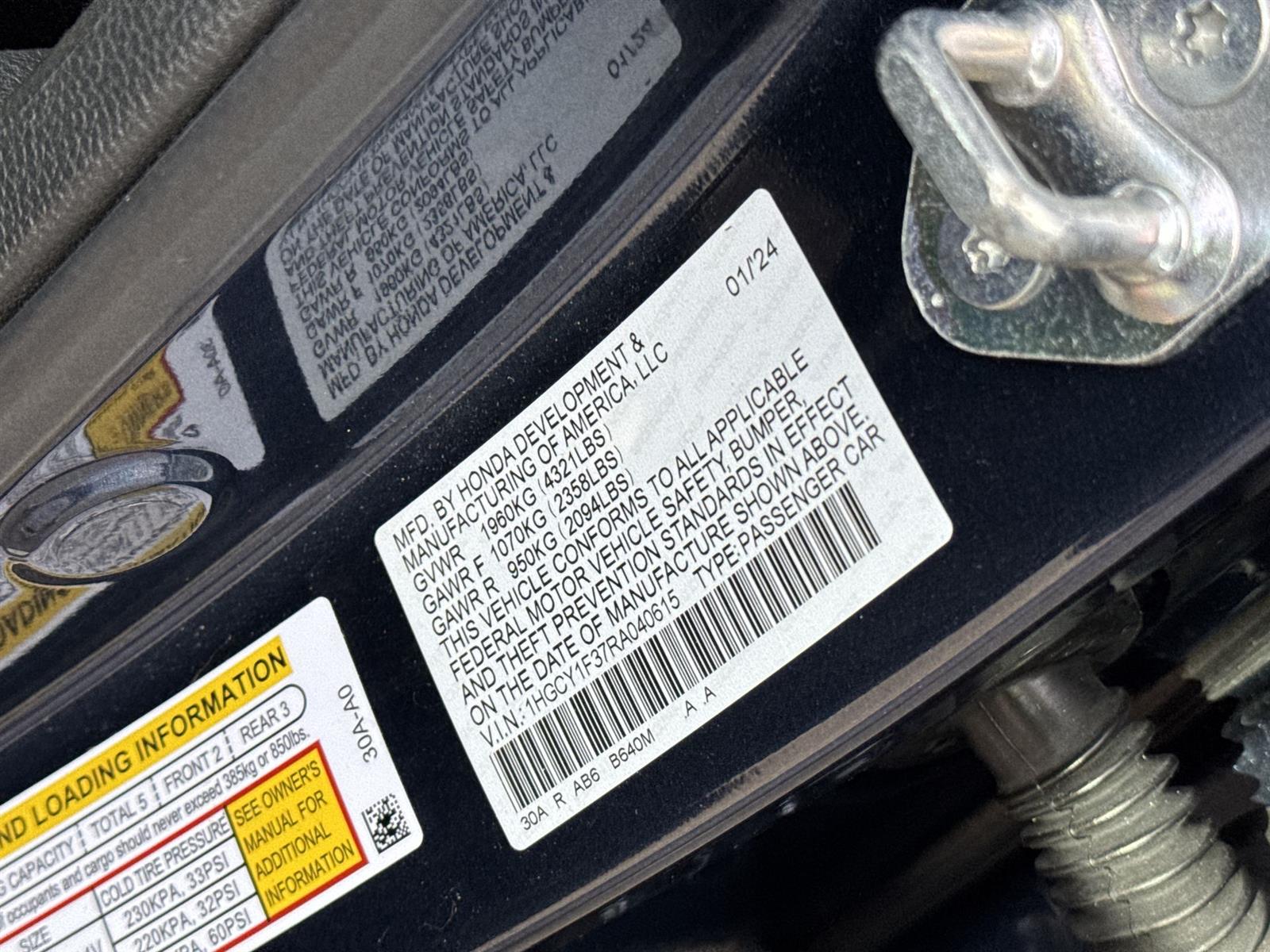 Thumbnail: 2024 Honda Accord - 34