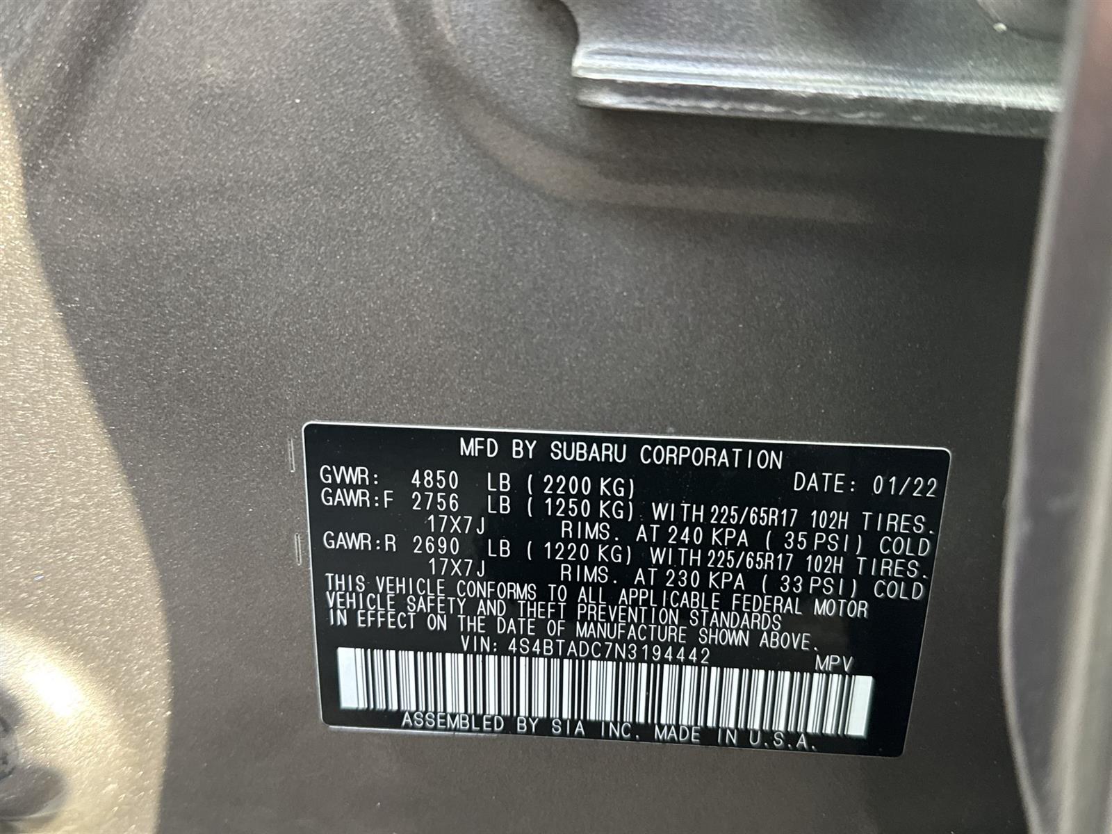 Thumbnail: 2022 Subaru Outback - 32