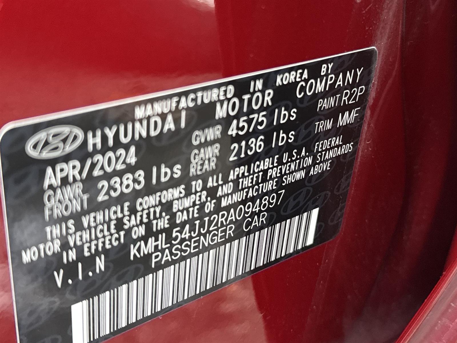 Thumbnail: 2024 Hyundai Sonata - 33