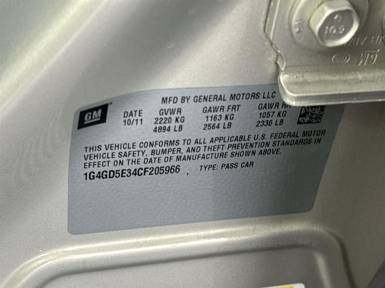 Thumbnail: 2012 Buick LaCrosse - 30