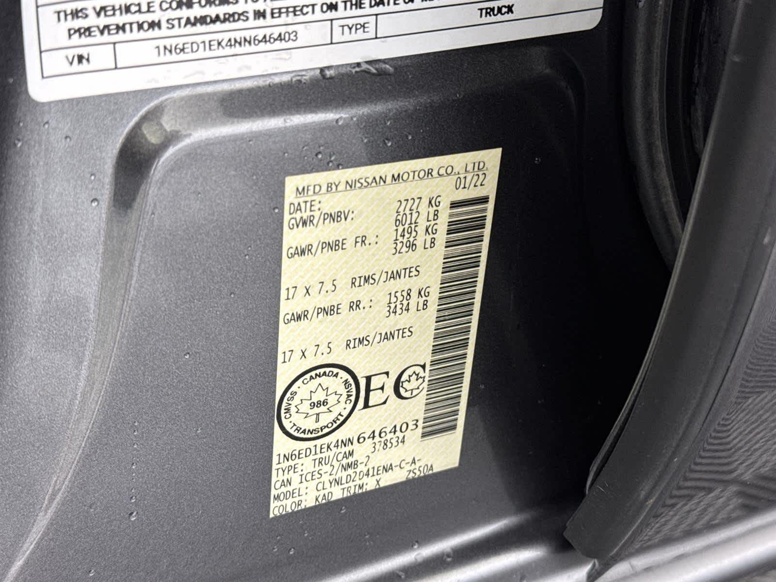 Thumbnail: 2022 Nissan Frontier - 34