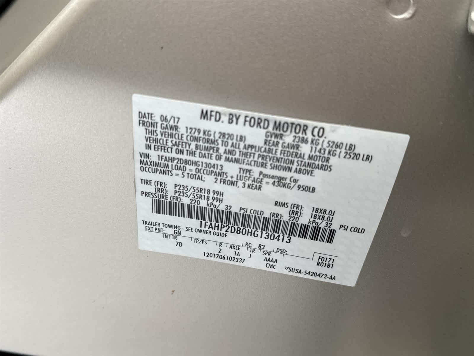 Thumbnail: 2017 Ford Taurus - 29