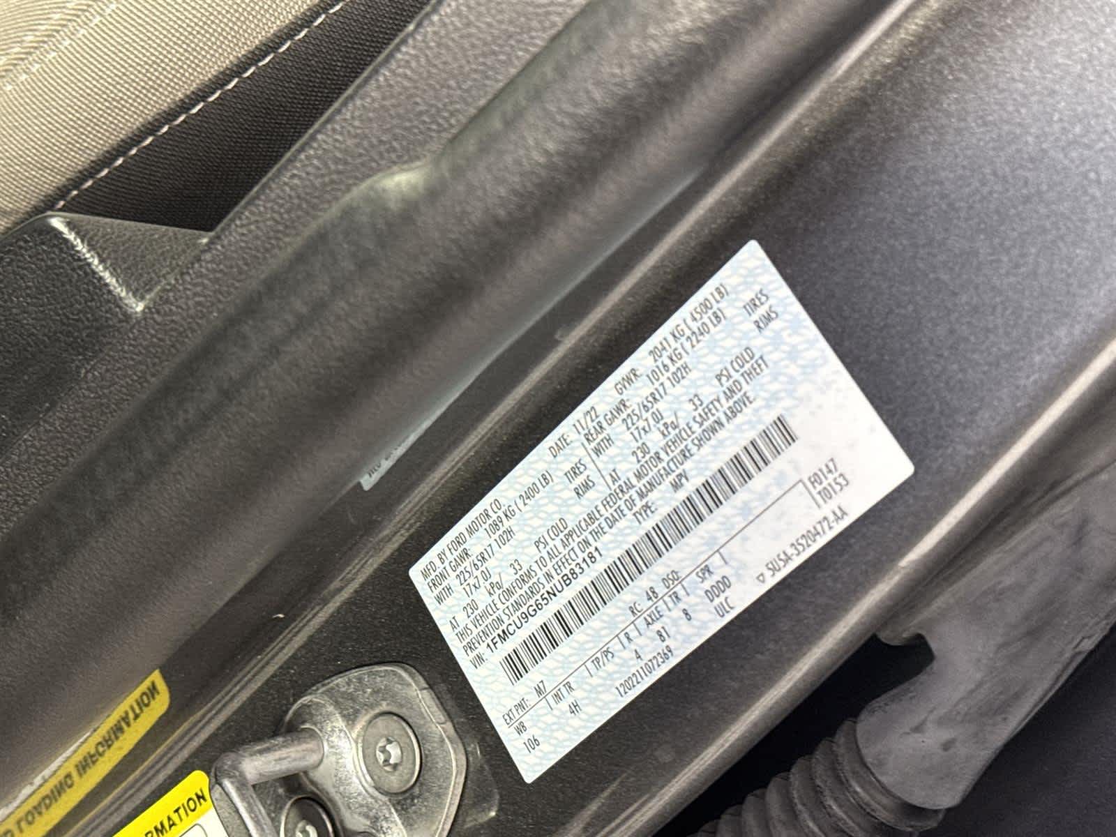 Thumbnail: 2022 Ford Escape - 31