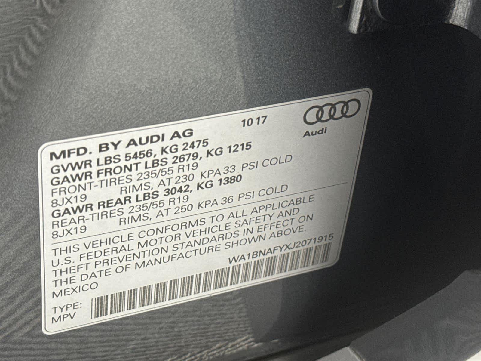 Thumbnail: 2018 Audi Q5 - 32