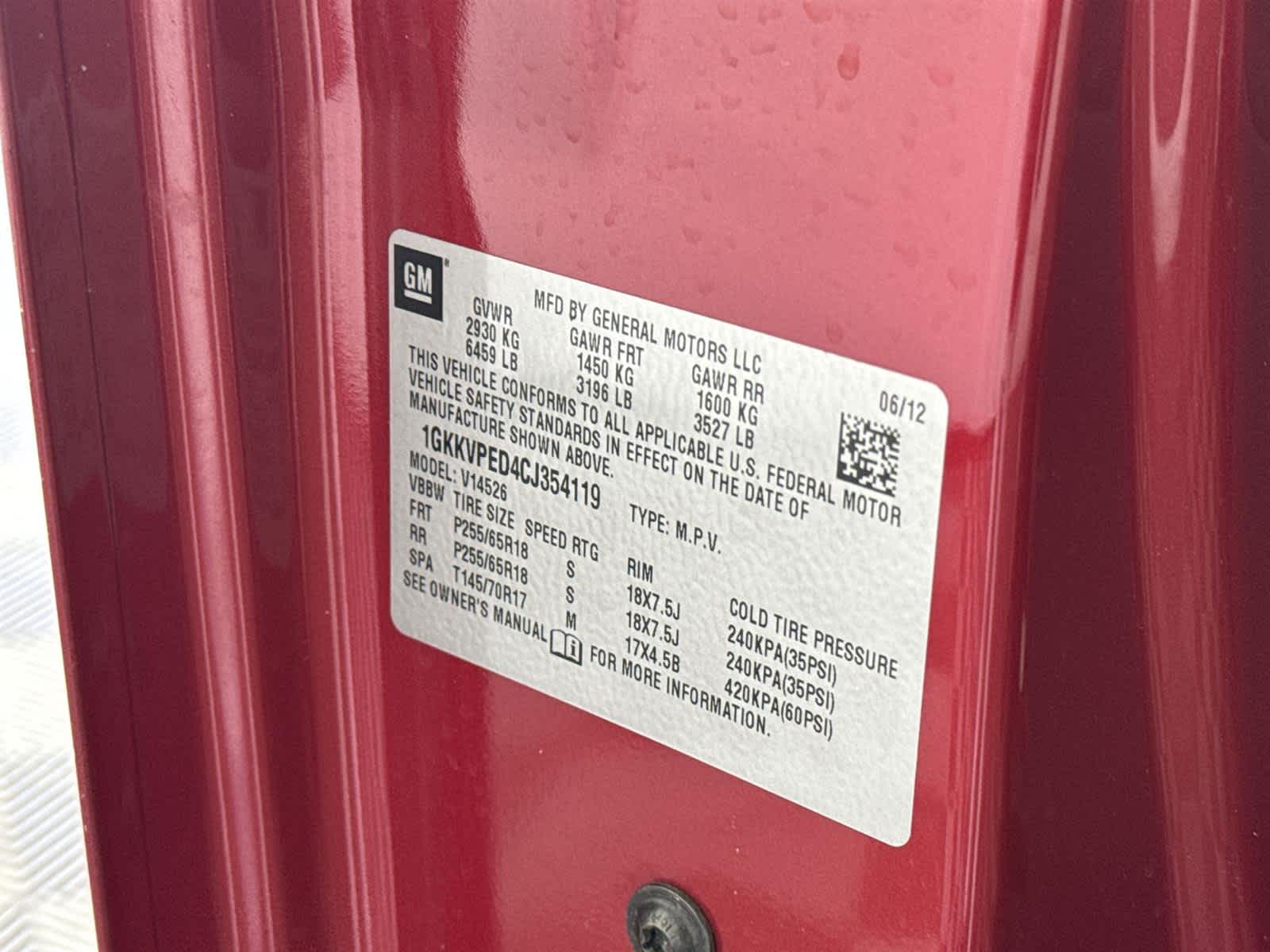 Thumbnail: 2012 GMC Acadia - 29