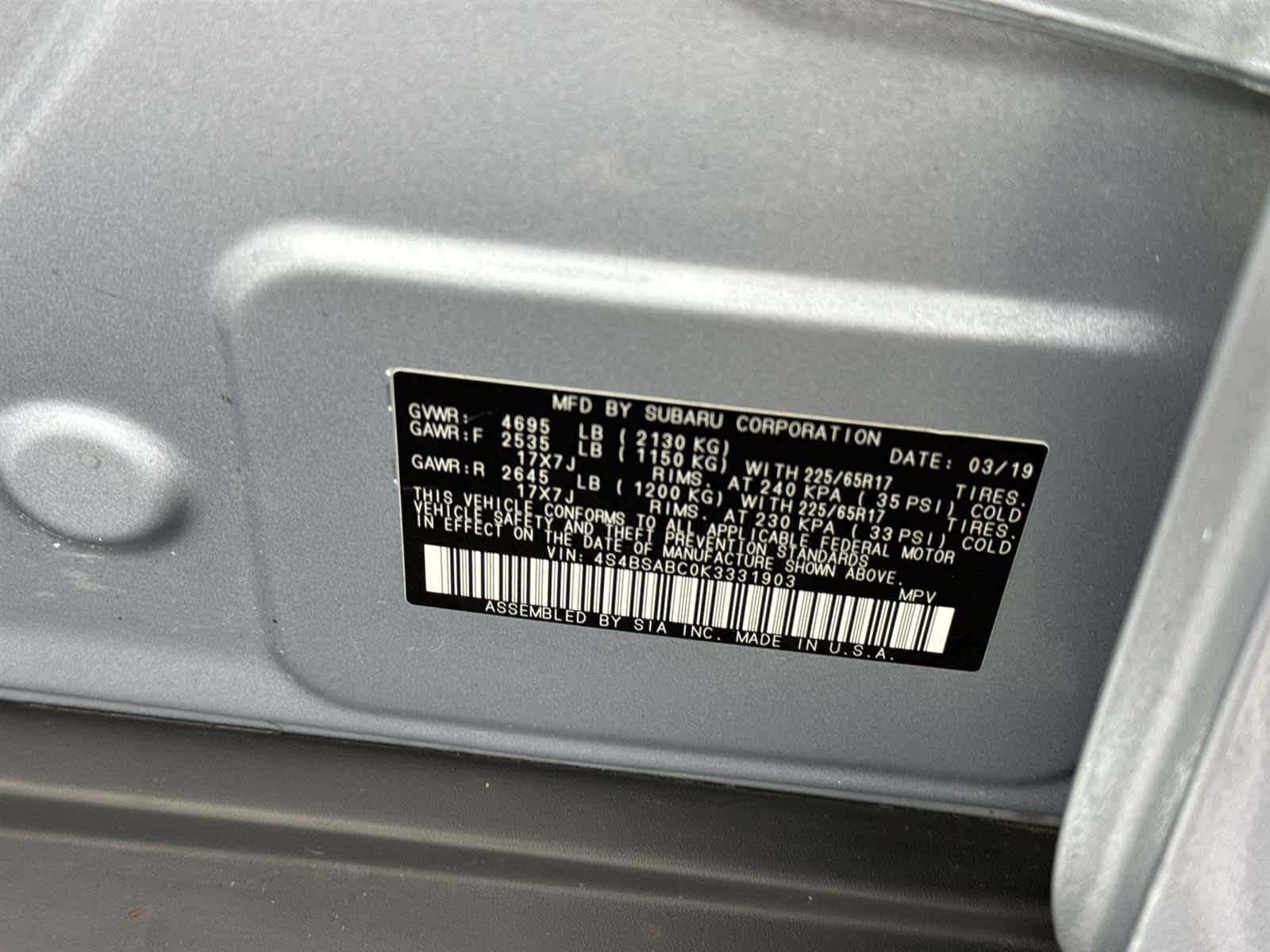 Thumbnail: 2019 Subaru Outback - 30
