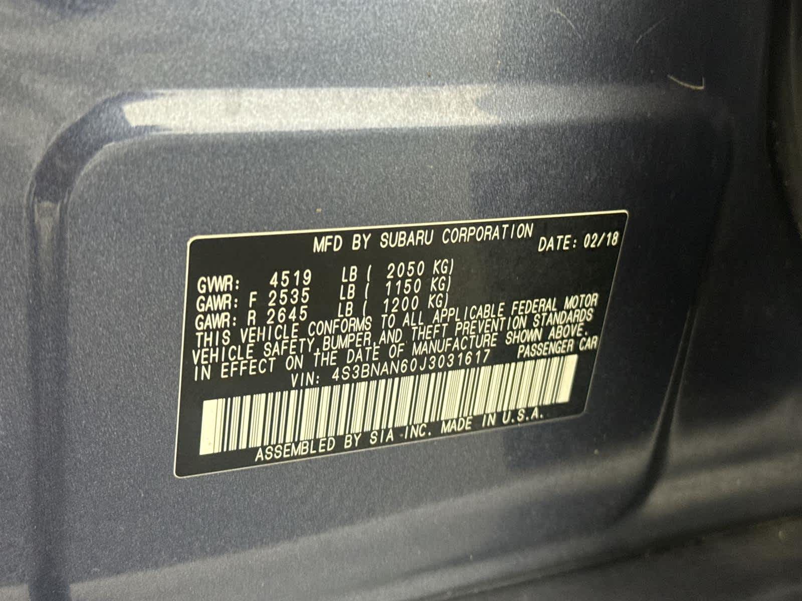 Thumbnail: 2018 Subaru Legacy - 32