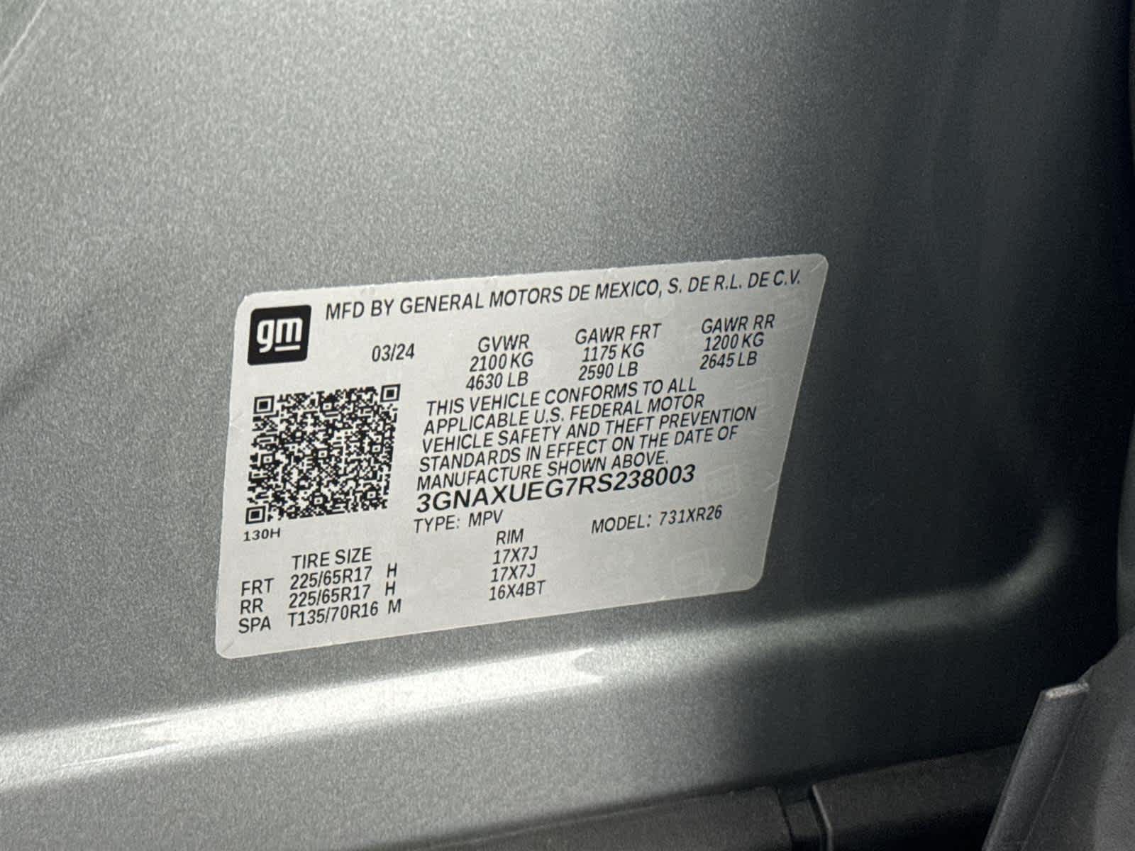 Thumbnail: 2024 Chevrolet Equinox - 32