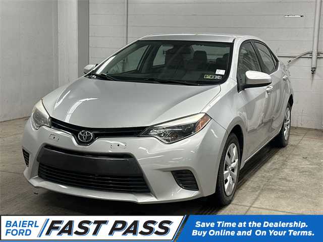 2016 Toyota Corolla LE -
                  Zelienople, PA