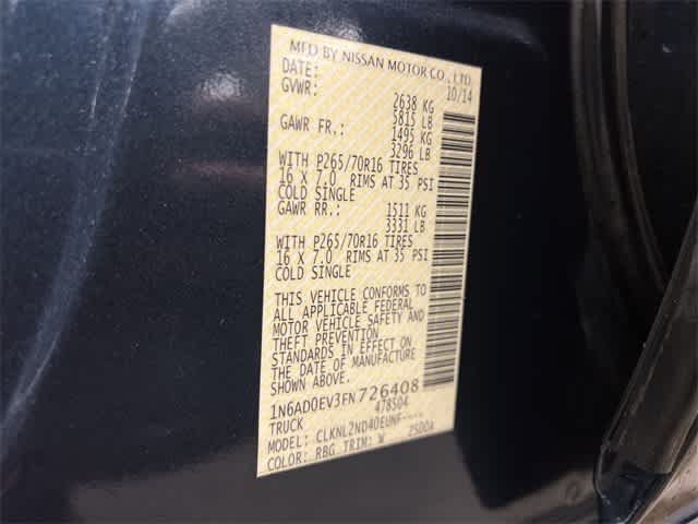 Thumbnail: 2015 Nissan Frontier - 21