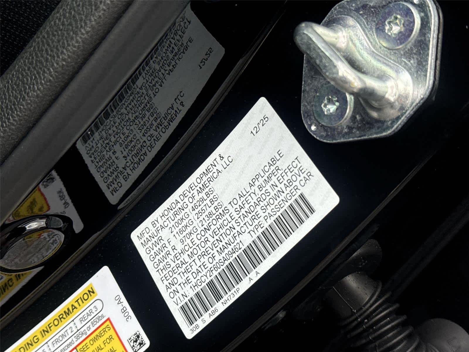 2025 Honda Accord Hybrid EX-L - Photo 33