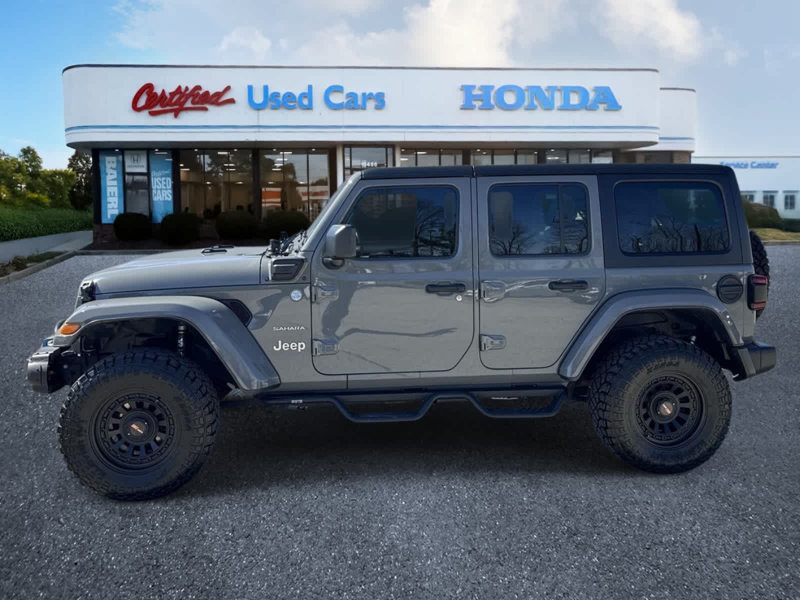 Used 2021 Jeep Wrangler Unlimited Sahara 4XE with VIN 1C4JJXP62MW788934 for sale in Wexford, PA