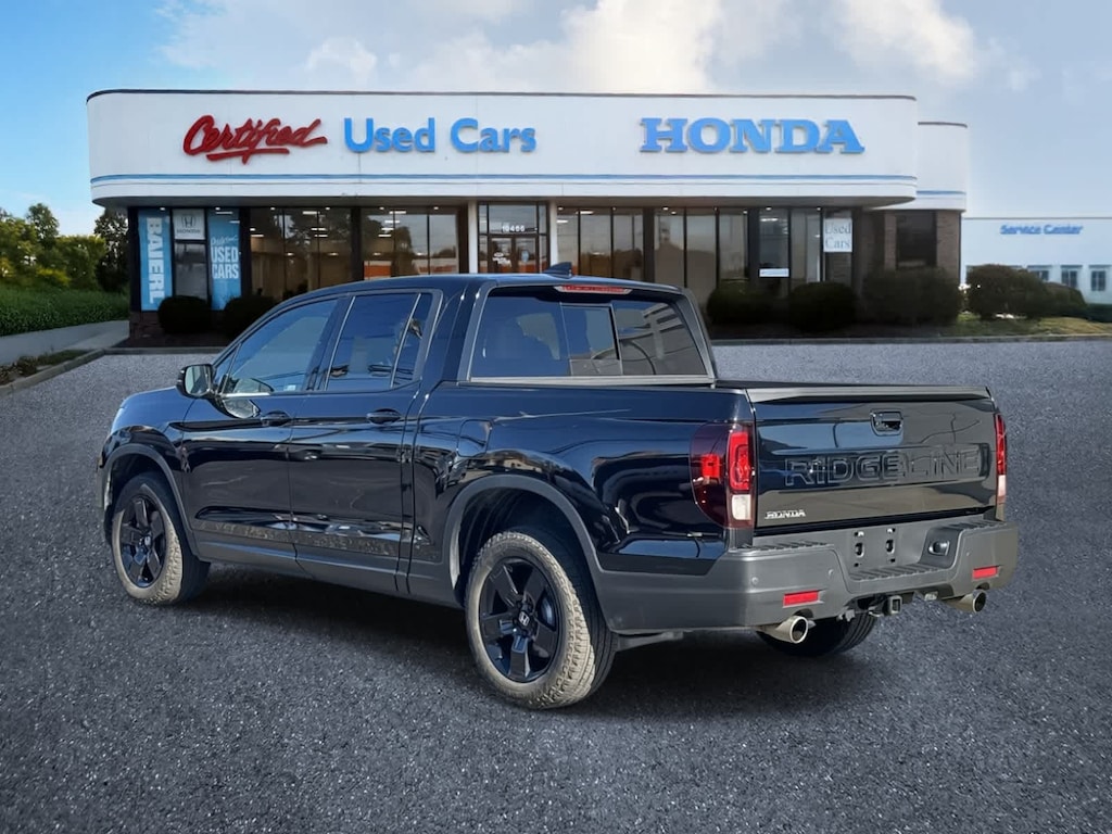 Certified 2025 Honda Ridgeline Black Edition Truck Crew Cab