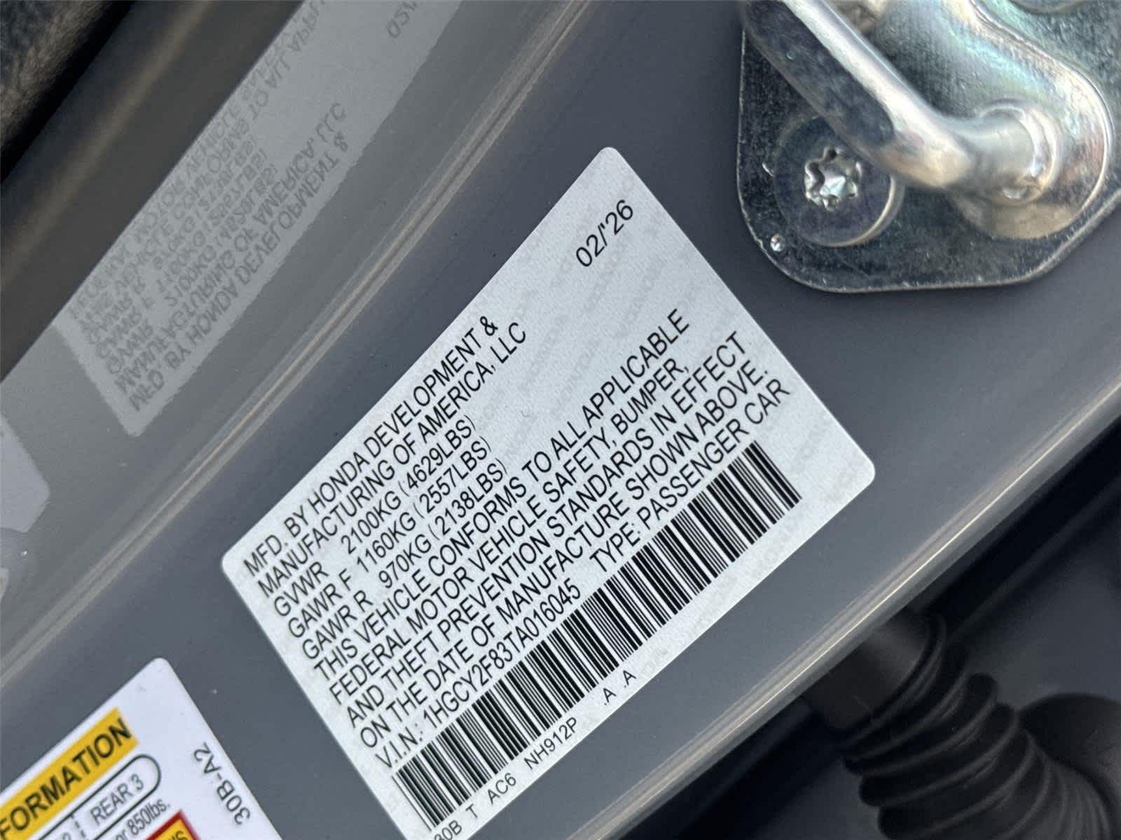 2026 Honda Accord Hybrid Touring - Photo 33