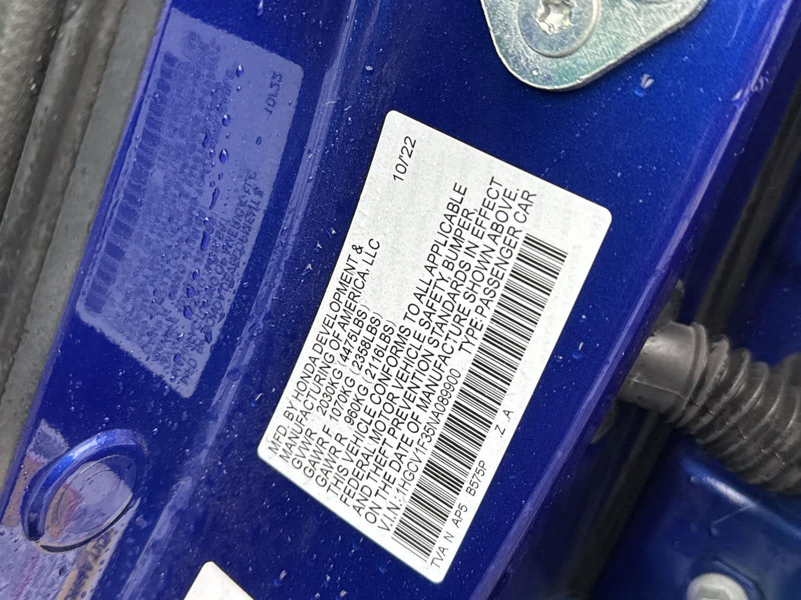 Thumbnail: 2022 Honda Accord - 25