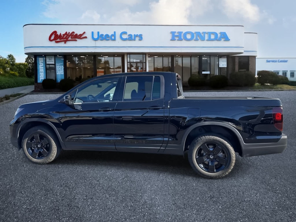 Certified 2025 Honda Ridgeline Black Edition Truck Crew Cab